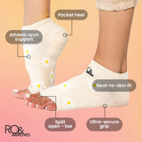 Rhiannon Low Show Grip Sock